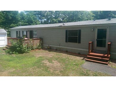 Exterior Front. Rear Deck just painted