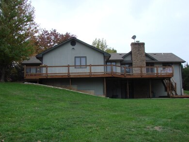 another view of back and deck