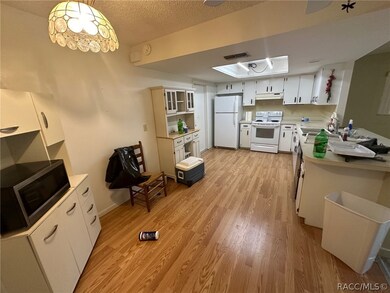 Spacious kitchen with room for table