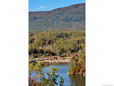 View of Lake Marina from a high point in the commu