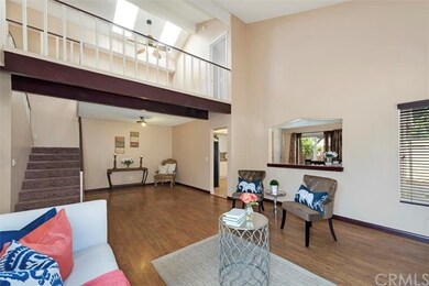 High ceilings and spacious floor plan with beautif