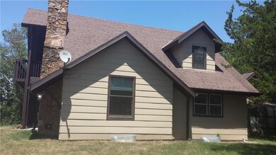 Side view of home.