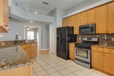 Granite Counters and Backsplash