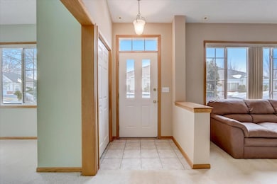 Front Entry with Coat Closet for Guests