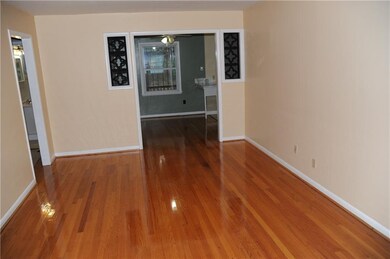 Living room from front door.