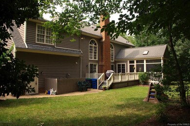 Rear of home