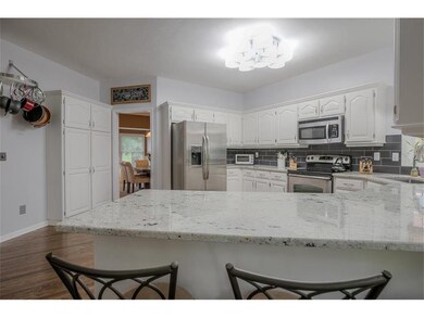 Note the extra wide pantry that adds great storage