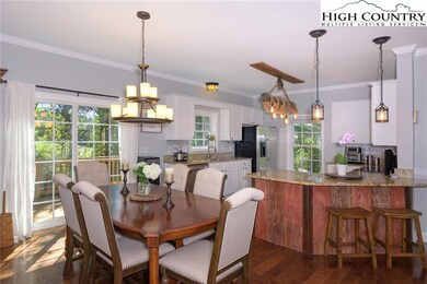 Dining into the kitchen. Main floor.
