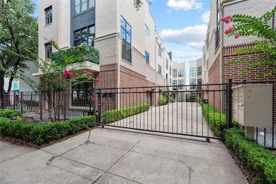 This home is nestled within a gated community in t