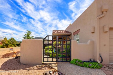 Entry courtyard