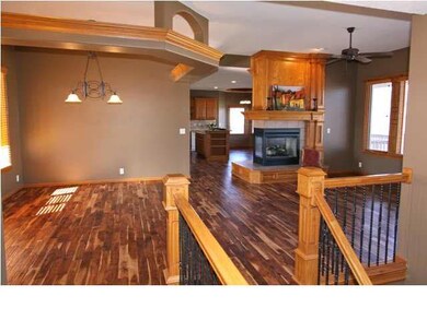 HARDWOOD FLOORS THROUGH-OUT OPEN LIVING AREA