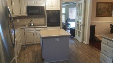 The kitchen appliances are included with the home