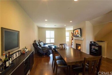 Large Living Room with Modern Fireplace