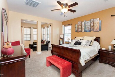 Master Bedroom with Sitting Area