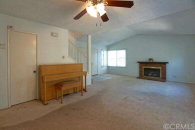 View of Living Area and Fireplace