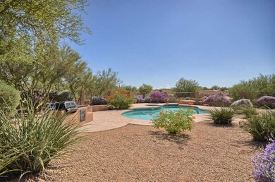 Large Backyard at just under an acre
