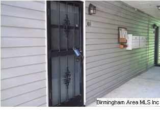 Iron door for safety and convenience.