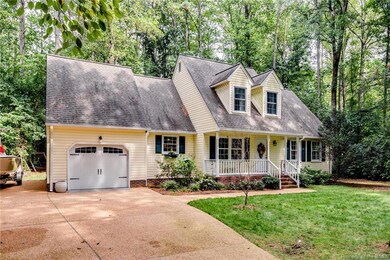 One car attached garage.