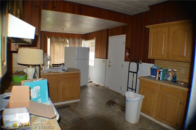 kitchen and dining.
