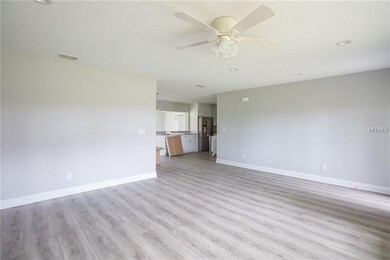 Front great room looking toward the kitchen view. 