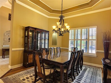Formal Dining Room With Plantation Shutters