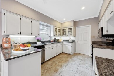 Virtually staged. The beautiful REMODELED kitchen 