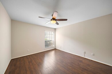 Bedroom #1 with a walk-in closet.