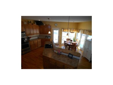 Amazing kitchen with hardwood floors, stainless ap