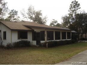 back of home Florida room