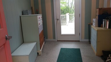 Mudroom between garage and living space