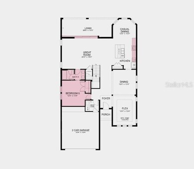 Structural options added:  Tray ceiling package, gourmet kitchen, 5th bedroom in place of study, 8' interior doors, and pocket sliding glass door.