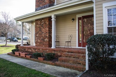 Lovely Covered Entry porch where you can enjoy the
