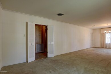 Living room (left) dining (right)