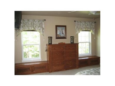 Master Bedroom. Built in 10 drawer dresser with wi