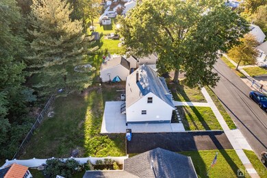 Side aerial view