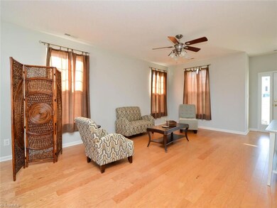Great Room View from Dining side. Notice the extra windows for great natural light.