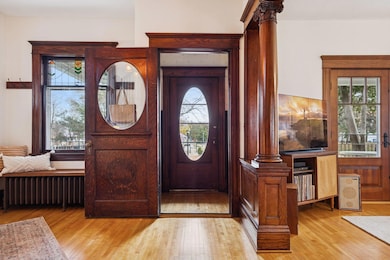 Original vestibule front entrance