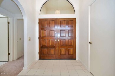 Spacious front foyer