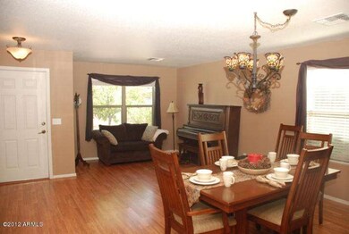 Open Living/dining room