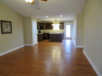 Great room to kitchen