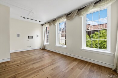 Spare room with light hardwood / wood-style floori