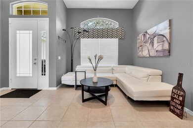 Foyer and Living Room