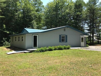 Back of the home.