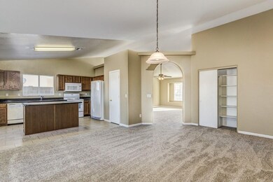Family Room to Kitchen & Living Room