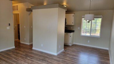 Living Room View of Dining Area