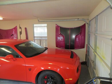 Detached garage interior