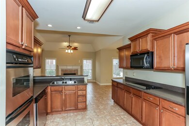 Spacious Kitchen with Stainless Steel double ovens