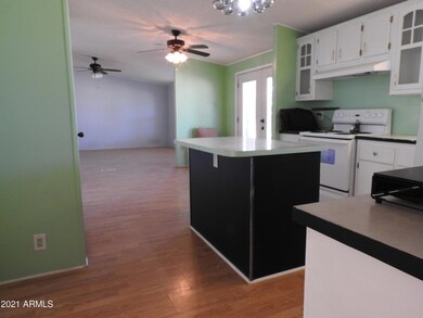 Kitchen to family room