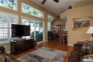 Alternate view of comfortable family room and dini