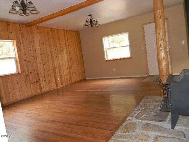 Living Room with Woodstove